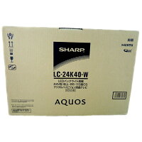 SHARP  AQUOS K K40 LC-24K40-W 24.0インチ
